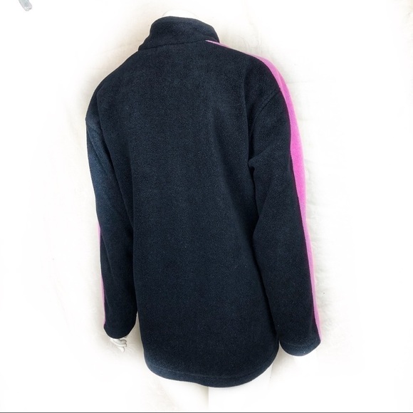 EUC-VINTAGE Izod Ski 1/2 Zipper Fleece Ski Jacket - Picture 7 of 8